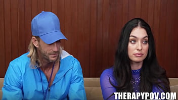 Preview 2 of Roberta Avellino - Tommy Fucks Stepdaughter Sawyer and Therapist Natasha in Wild Threesome!