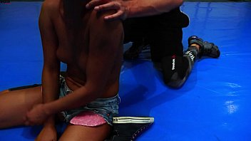 Preview 2 of Mizuki Hinano Anal - Dude smash her in mixed wrestling