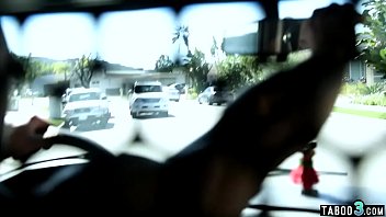 Preview 1 of Russian Nude Famili - Slutty MILF housewife double teamed by perv repo men