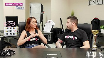 Preview 1 of Miami Penthouse - redhead teen latina fucking rough spanking and hardcore sex with youtuber pornstar,  interview and hard sex Kitty Love Kevin White by PORNBCN 4K