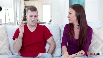 Preview 1 of Phim Sex Tuoiti Net - Stepsis Lets Stepbro Use Her Pussy While Studying- Ava Haze