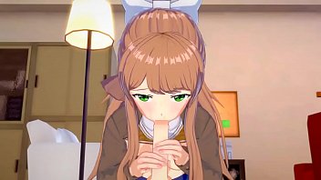 Preview 2 of Anya Krey And Kees - Literature Club Monika