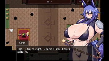Preview 4 of Megan Sage Turkce Altyazi - Aventureira ama ter a sua garganta preenchida por esperma - Horny Adventurer Karen - Parte 7