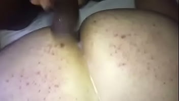 Preview 4 of German Youtuber - Curved bbc making soft white booty bounce slo mo