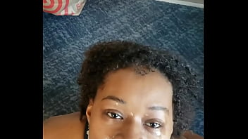 Preview 3 of Seachyes You Can Touch It Baby - Kalifornia kay in her first hardcore porn puking gagging submissive ebony slut