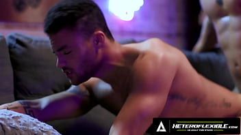 Preview 2 of Ticher Sir Xxxx - HETEROFLEXIBLE - Str8 Stud Dalton Riley Discovers How Good A Man&#039_s Ass Feels! Beaux Banks CREAMPIED