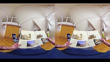 Preview 1 of Japanese Woman Toilet - Czech VR 328 - Fucking Blonde With Huge Boobs