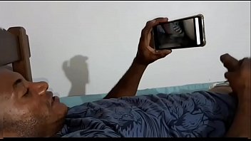 Preview 3 of Young Blonde College Gf Pounded - Deitado na cama vendo os v&iacute_deos de Ester Tigresa tocando aquela bronha mas n&atilde_o imaginava que ela ia chegar ali no quarto e d&aacute_ a buceta para ele