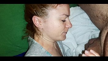 Preview 3 of Xxx Atomicgirl - The eager step sister sucks her br&#039_s big dick.