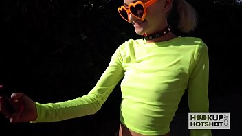 Preview 1 of Reena Aunty Ki Chudai Hindi - Skinny blonde sex doll Tallie Lorraine gets fucked hard by date