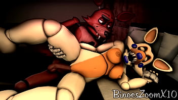 Preview 2 of Dehati Sxxx - Foxy X Lolbit (FNaF Animation)