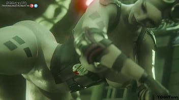 Preview 4 of Burning Angel Zombie - Harley x Minotaur