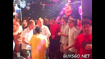 Preview 4 of Romantic Virgin Prom Veido - Astounding homosexual sex party