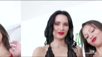 Preview 1 of Neha Khalifa Bfa Khalifa Bf - Megan Venturi &amp_ Polly Perova decide to go kinky Part 1 IV454