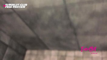 Preview 3 of Men Having Sex With Men - Euroslut Busy Girls Locker Room Public Butt Plug Slut