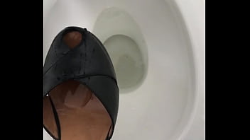 Preview 1 of Bangladeshi Sumi Kayser - Pissing  high heel shoe