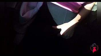 Preview 1 of Punished Minami Aizawa - SauPORN - Bad girl masturbates in public on the bus