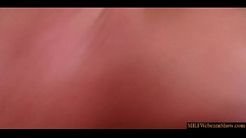Preview 1 of Aya Kanoh - MILF With Curvy Body And Pretty Face Rubbing Her Pussy On Webcam