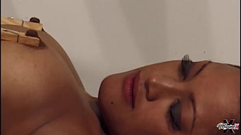 Preview 2 of Sister And Mom Duagther - Madame Noir Gets Horny As She Masturbates Maxine X&#039_s Asian Cunt!