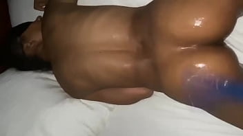 Preview 3 of Indian Mom Son Hidden Cam - Mixed Ebony Dildo