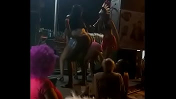 Preview 2 of Asian Baby Serving Cutie Boys - Mc Indiazinha sem calcinha no baile funk