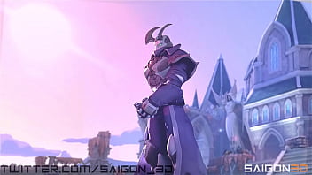 Preview 3 of Hot Durins - Paladins: Androxus has a quickie before match begins