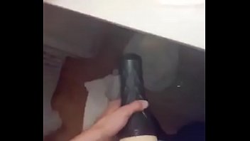 Preview 4 of Busty Wife Rape Husband - Fleshlight Solo Compilation