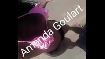 Preview 3 of Emo Family Loves Tease - Amanda Goulart  Bem Gostosa Na Praia