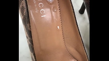 Preview 4 of Littl Thai Anal - Gucci shoes cumshot