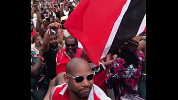 Preview 3 of Bhai Behan Xxx Hindi Indian - Pantyless Girl throws herself into Carnival crowd in Trinidad and Tobago