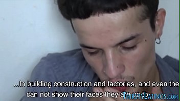 Preview 3 of Pink Pussy Dripping - Gay latino gives handjob and masturbates