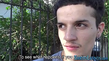Preview 1 of Pink Pussy Dripping - Gay latino gives handjob and masturbates