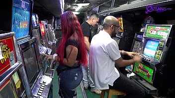 Preview 1 of Fkvhiizea - Casino con latinas calientes #1 (soldier huge cock y Kourney Love )