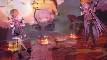Preview 4 of Anne Curtis Viral Scandal - 【MMD-R18】(「HappyHalloween」SexVer