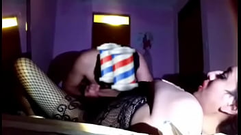 Preview 1 of Realy Deep - HE LIKES TO SUCK MY SHEMALES COCK,  BARBER SUCKING GOOD
