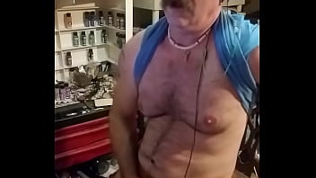 Preview 2 of Thick Long Cock Solo - Balls in rings while I jerk off