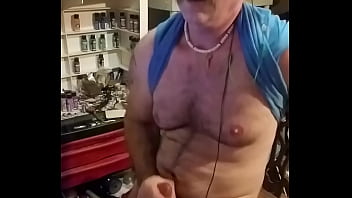 Preview 4 of Thick Long Cock Solo - Balls in rings while I jerk off