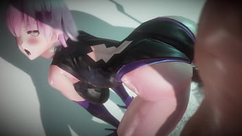 Preview 2 of Wander Xxx - Mash Kyrielight does meaningful group gymnastics
