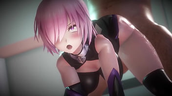 Preview 4 of Wander Xxx - Mash Kyrielight does meaningful group gymnastics