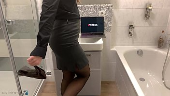 Preview 2 of Violet Monroe Ally - verification video little strip,  Business Bitch
