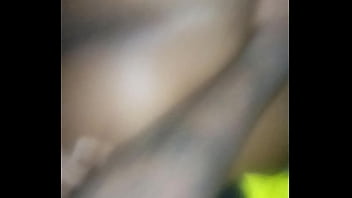 Preview 4 of Cum Betwen Big Titt - FuckinG Neighbors Big booty ebony Creampie