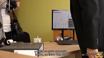 Preview 1 of Tata 2 - LOAN4K. La esbelta chica Katy Rose es taladrada por un inspector de pr&eacute_stamos incobrables