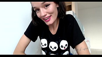 Preview 1 of Japan Teauher - I lick my sexy legs