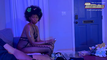 Preview 2 of Suya Inba Xxx Video - RARE Behind The Scenes With A NYMPHO At metroMAMMIS HQ