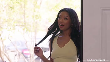 Preview 1 of Mom And Son Amazing Fucking - Asian teen wants to give her virginity to her bffs stepdad