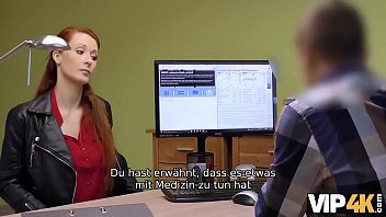 Preview 1 of Model Bigo Live Hot Indo - VIP4K. Der Kreditantrag wurde abgelehnt,  weshalb sich die Rothaarige Isabella Lui auszieht