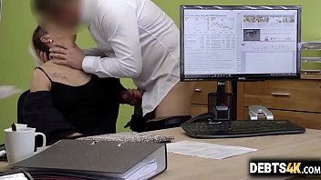 Preview 1 of Jab Ladki Kisi Se Pali Bar Sexy - Loan manager asks sex for cash to sensual blonde -Lussy Sweet
