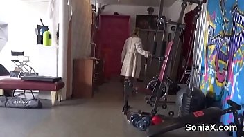 Preview 1 of Maitresse Patricia - Unfaithful british mature lady sonia exposes her monster boobs
