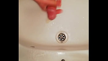 Preview 2 of Village Rain Hot Sex Full - Jerking off with found used condom
