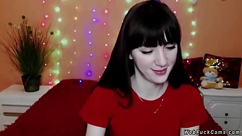 Preview 1 of Mom Cry Forced Rough Fuck By Son - Amateur posing in bra on webcam